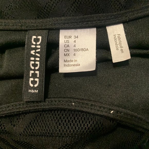 H&M Black Mini Dress - Picture 7 of 10